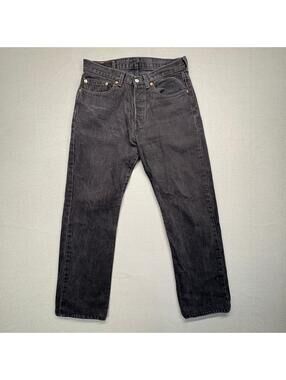 Vintage Levi's 501XX Black Jeans Size 31/32 (fits 30/28.5) Made in Canada
